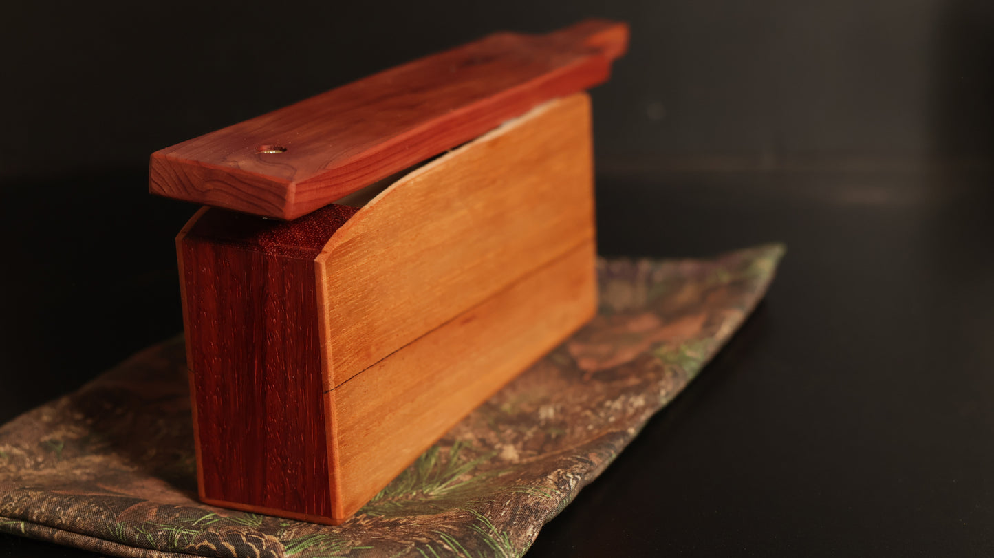 Cedar and Padauk Goose Box